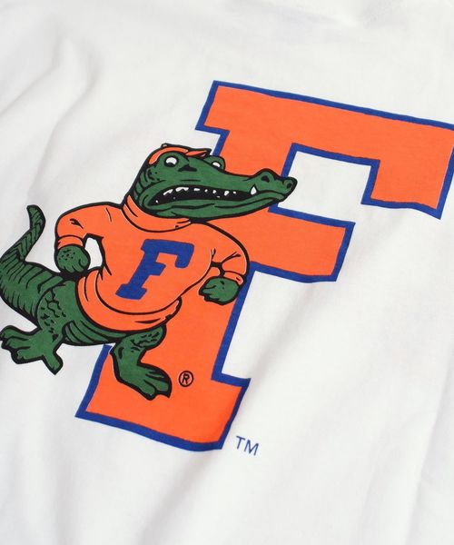 SHIPS（シップス）の「カレッジプリントTee◇（Tシャツ/カットソー・レディース・ホワイト/ライトホワイト/ネイビー・ONE SIZE）」の10枚目の写真