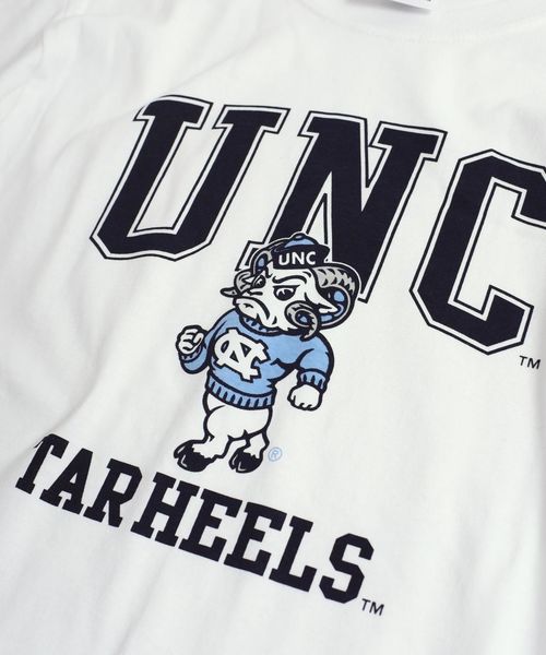 SHIPS（シップス）の「カレッジプリントTee◇（Tシャツ/カットソー・レディース・ホワイト/ライトホワイト/ネイビー・ONE SIZE）」の5枚目の写真