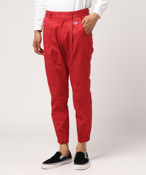 Champion Golf(チャンピオンゴルフ)の「【Champion/チャンピオン】メンズ GOLF ジョガーパンツ(その他パンツ・メンズ・オフホワイト/レッド/ネイビー/カーキ・LARGE/MEDIUM)」の1枚目の写真