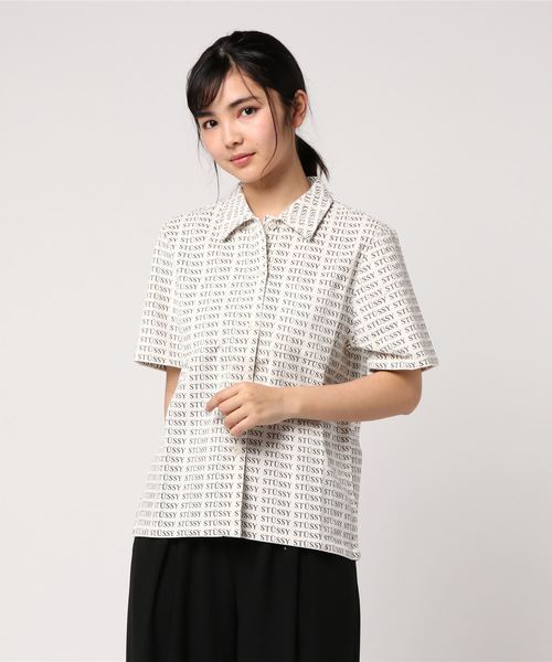 STUSSY,Eva Printed Corduroy Shirt - WEAR