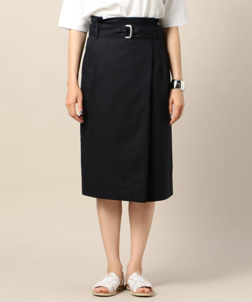 BEAUTY&YOUTH UNITED ARROWS(ビューティーアンドユースユナイテッドアローズ)の「BY ラップベルトタイトスカート2 -手洗い可能- о(スカート・レディース・ベージュ/ネイビー/オリーブ・SMALL/MEDIUM)」の13枚目の写真