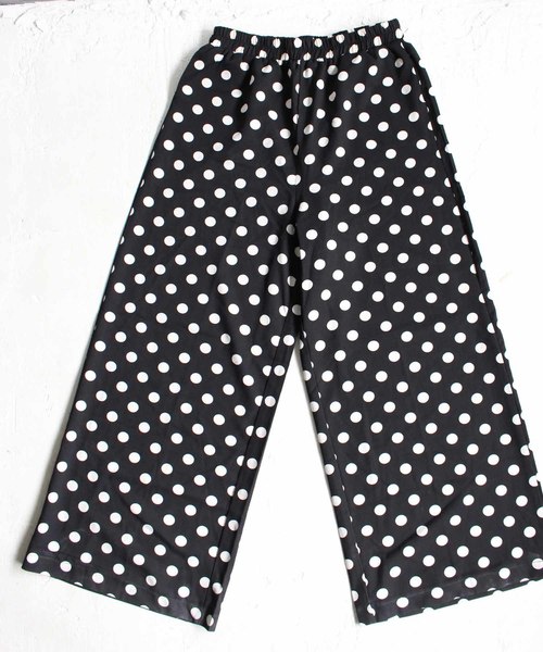 antiqua（アンティカ）の「ドットワイドパンツ（その他パンツ・レディース・ブラック・FREE）」の8枚目の写真