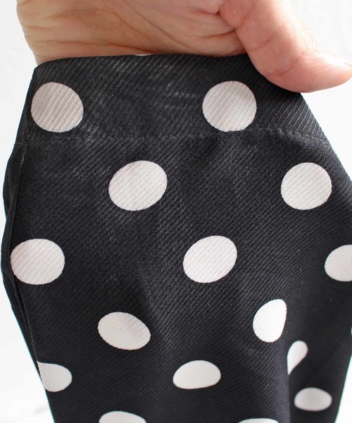 antiqua（アンティカ）の「ドットワイドパンツ（その他パンツ・レディース・ブラック・FREE）」の10枚目の写真