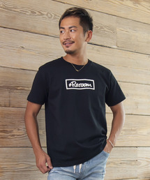 Re:room ★新品未使用品★ ラインロゴリブベロアTシャツ & ショーツ Re:room ☆新品未使用品☆ ラインロゴリブベロアTシャツ & ショーツ