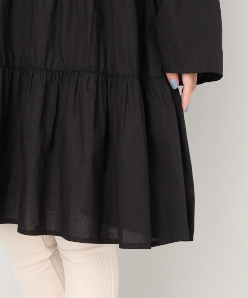 LOWRYS FARM（ローリーズファーム）の「ティアードワンピース　807102（ワンピース・レディース・ブラック/レッド・LARGE/MEDIUM）」の8枚目の写真