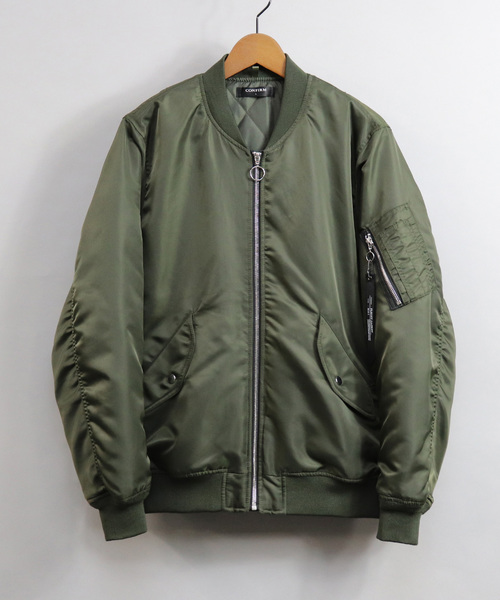 Confirm Confirm コンファームナイロン中綿ma 1 Wear