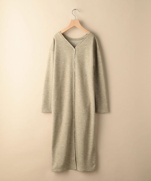 BEAUTY&YOUTH UNITED ARROWS（ビューティーアンドユースユナイテッドアローズ）の「BY バックボタン2WAYワンピース о（ワンピース・レディース・ブラック/ベージュ/ダークブラウン/ブラウン・FREE）」の5枚目の写真