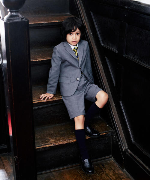 green label relaxing(グリーンレーベルリラクシング)の「TWショーツ(その他パンツ・キッズ・ネイビー/グレー・115/105/135/125)」の8枚目の写真