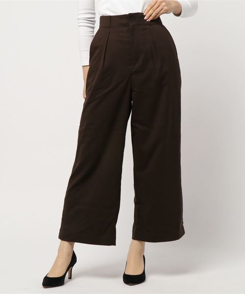 LOWRYS FARM（ローリーズファーム）の「キモウワイドパンツ／Ｂ　820344（その他パンツ・レディース・ブラウン/グレー/アイボリー/ブラウン系その他・MEDIUM/LARGE）」の17枚目の写真