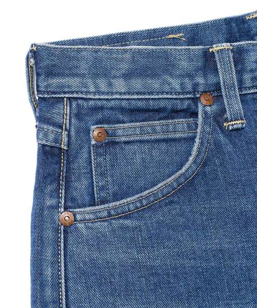 Lee(リー)の「Lee / リー STANDARD WARDROBE ROOMY TAPERED / スタンダードワードローブ ルーニーテーパードデニム / LL2612(デニムパンツ・レディース・ライトインディゴブルー・XXS/XS/S/M)」の6枚目の写真