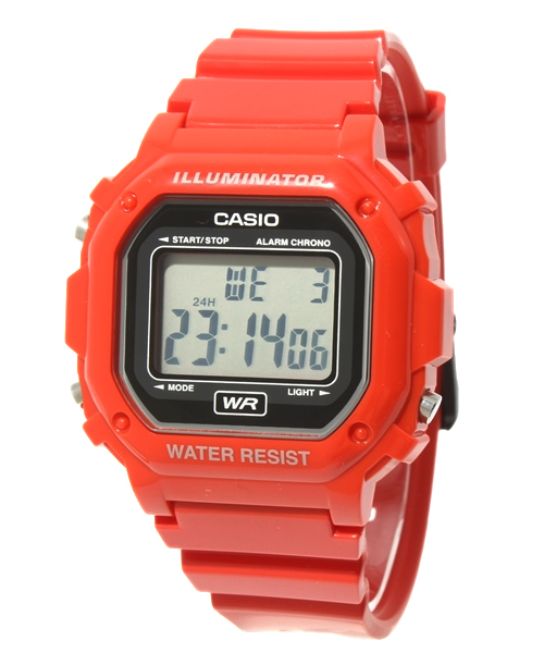 AMERICAN RAG CIE(アメリカンラグシー)の「CASIO 逆輸入モデル∴(アナログ腕時計・メンズ・ホワイト/ブラック/レッド・FREE)」の3枚目の写真