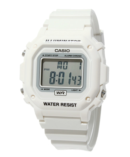 AMERICAN RAG CIE(アメリカンラグシー)の「CASIO 逆輸入モデル∴(アナログ腕時計・メンズ・ホワイト/ブラック/レッド・FREE)」の2枚目の写真