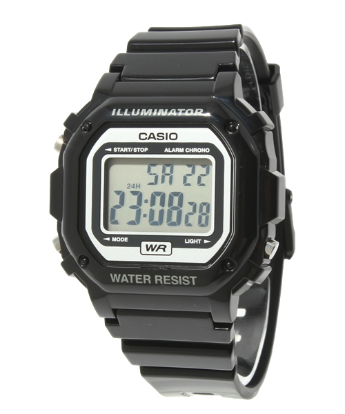 AMERICAN RAG CIE(アメリカンラグシー)の「CASIO 逆輸入モデル∴(アナログ腕時計・メンズ・ホワイト/ブラック/レッド・FREE)」の1枚目の写真