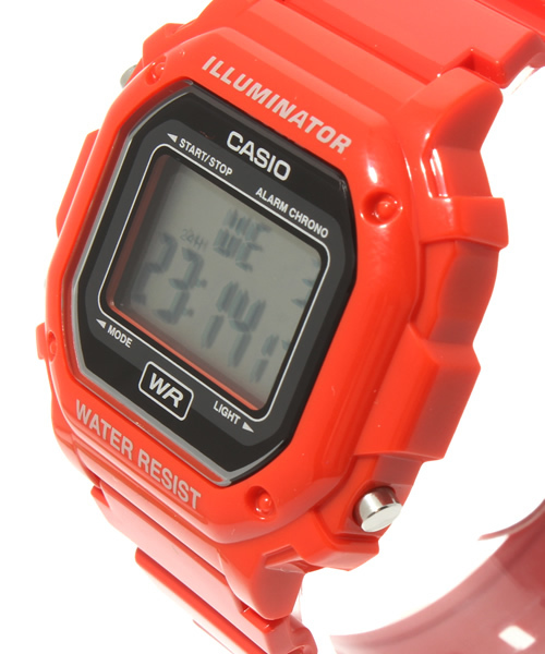 AMERICAN RAG CIE(アメリカンラグシー)の「CASIO 逆輸入モデル∴(アナログ腕時計・メンズ・ホワイト/ブラック/レッド・FREE)」の7枚目の写真