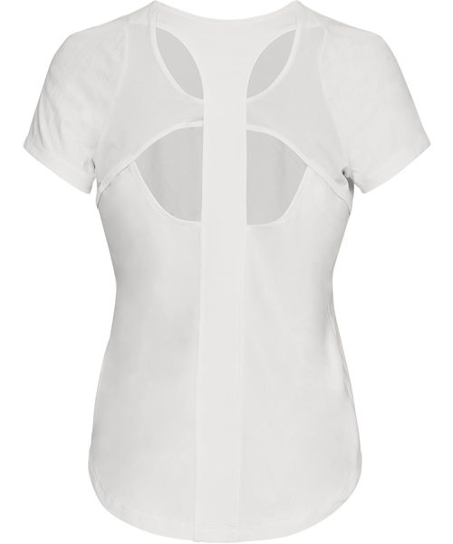 UNDER ARMOUR（アンダーアーマー）の「ウーマンズトレーニングTシャツ / バニッシュショートスリーブ（Tシャツ/カットソー・レディース・ピンク/オフホワイト・SM/LG/MD/XL）」の8枚目の写真