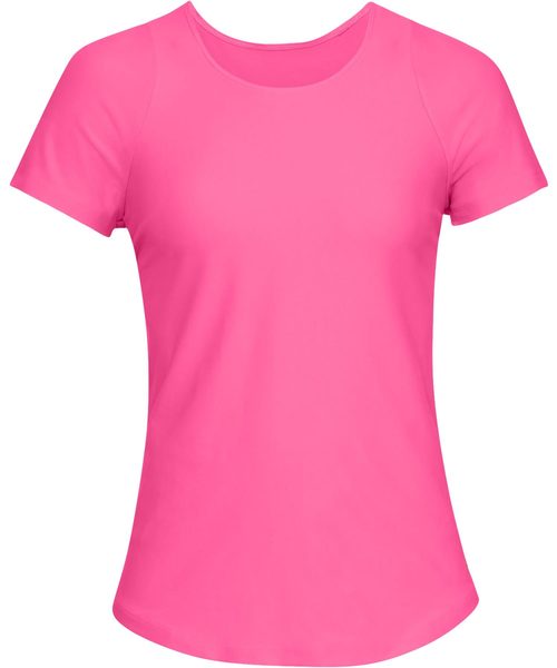 UNDER ARMOUR（アンダーアーマー）の「ウーマンズトレーニングTシャツ / バニッシュショートスリーブ（Tシャツ/カットソー・レディース・ピンク/オフホワイト・SM/LG/MD/XL）」の9枚目の写真