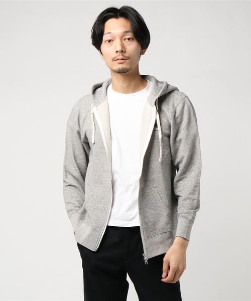 THRASHER(スラッシャー)の「MAG FRENCH TERRY ZIP PARKA/ジップアップパーカー ユニセックス(パーカー・メンズ・ブラック/ヘザーグレー・SMALL/MEDIUM/LARGE/X-LARGE)」の2枚目の写真
