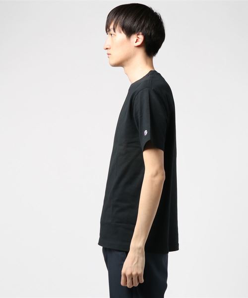 Champion(チャンピオン)の「《ムラスポ限定》 半袖Tシャツ Champion C8-P383(Tシャツ/カットソー・メンズ・ブラック/ホワイト/ネイビー・L/M/XL)」の4枚目の写真