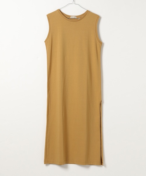 niko and...(ニコアンド)の「USAコットンノースリスリットワンピース(ワンピース・レディース・パープル/オレンジ/マスタード/ブラック/オフホワイト・MEDIUM/LARGE)」の19枚目の写真