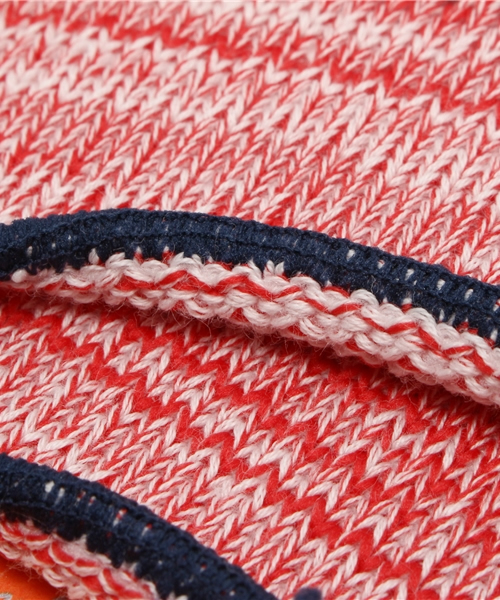 Tabio(タビオ)の「Tabio×BEAMS / 別注 フィンガー ソックス(ソックス/靴下・メンズ・レッド/ブルー・ONE SIZE)」の5枚目の写真