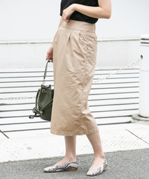 URBAN RESEARCH DOORS | ワンウォッシュタックストレートスカート(スカート)