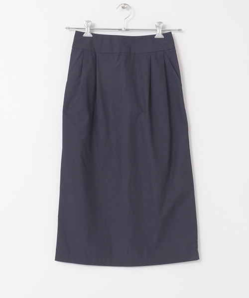 URBAN RESEARCH DOORS（アーバンリサーチドアーズ）の「ワンウォッシュタックストレートスカート∴（スカート・レディース・ベージュ/ネイビー・38/36）」の14枚目の写真