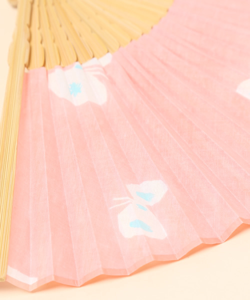 Ray BEAMS（レイビームス）の「●ミナ ペルホネン / 扇子 "hanahane"（扇子/うちわ・レディース・ミント/ピンク・ONE SIZE）」の12枚目の写真