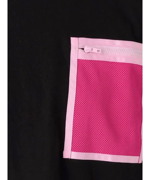 jouetie（ジュエティ）の「メッシュポケットBIG T（Tシャツ/カットソー・レディース・ブラック/オフホワイト/オレンジ・MEDIUM）」の18枚目の写真