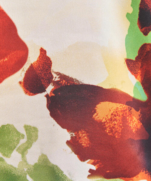 AEWEN MATOPH（イウエン マトフ）の「＜AEWEN MATOPH（イウエン マトフ）＞ フラワープリント ワンピース（ワンピース・レディース・ネイビー/ベージュ・38/36）」の8枚目の写真