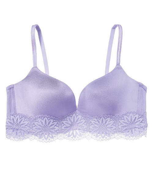 PEACH JOHN(ピーチジョン)の「【Tシャツに響きにくい/透けにくい】【瞬間着やせ脇高ブラ。着太りしやすいトップスもスッキリ見え!】スマートブラ(ブラジャー・レディース・ブラック/ブラウン/ピンク/レンガ/ライトグリーン/アイボリー/ミント/レッド/ネイビー/ピンクベージュ/ラベンダー/クリーム/コーラルピンク/ブルー/ダークネイビー/ダークラベンダー/モカ/ボルドー/グレー・B70/C70/D70/B75/C65/C75/D65/D75/E65/E70/E75/F65/F70/F75/E80/B80/C80/D80)」の12枚目の写真