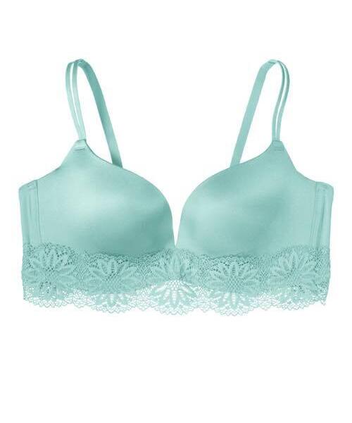 PEACH JOHN(ピーチジョン)の「【Tシャツに響きにくい/透けにくい】【瞬間着やせ脇高ブラ。着太りしやすいトップスもスッキリ見え!】スマートブラ(ブラジャー・レディース・ブラック/ブラウン/ピンク/レンガ/ライトグリーン/アイボリー/ミント/レッド/ネイビー/ピンクベージュ/ラベンダー/クリーム/コーラルピンク/ブルー/ダークネイビー/ダークラベンダー/モカ/ボルドー/グレー・B70/C70/D70/B75/C65/C75/D65/D75/E65/E70/E75/F65/F70/F75/E80/B80/C80/D80)」の8枚目の写真