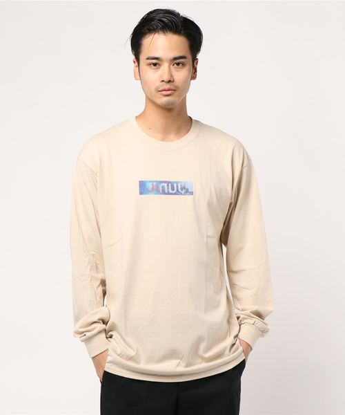 JUNRED（ジュンレッド）の「ミラージュＴシャツ（Tシャツ/カットソー・メンズ・ブラック/ホワイト/ベージュ・L/M/LL）」の3枚目の写真
