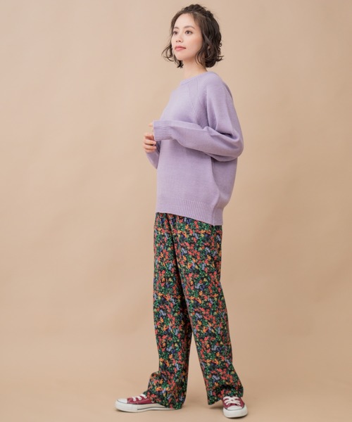 Munich（ミューニック）の「スプリングニット　バックジッププルオーバー（ニット/セーター・レディース・オフホワイト/エメラルド/ラベンダー/クリアイエロー/サーモンピンク・FREE）」の15枚目の写真