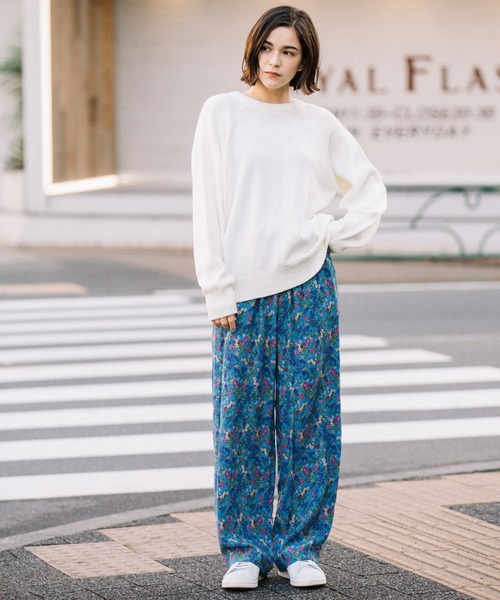 Munich（ミューニック）の「スプリングニット　バックジッププルオーバー（ニット/セーター・レディース・オフホワイト/エメラルド/ラベンダー/クリアイエロー/サーモンピンク・FREE）」の19枚目の写真