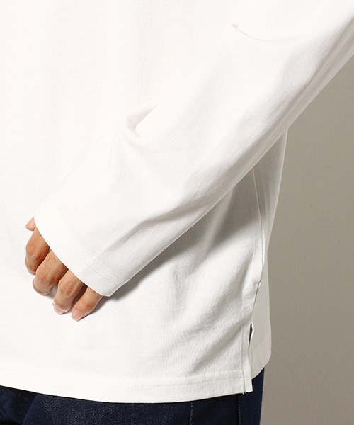 COMME　CA COMMUNE（コムサコミューン）の「スヴィンコットン　タートルネック　Tシャツ（Tシャツ/カットソー・メンズ・ホワイト/ブラック/ワイン/グレー・MEDIUM/LARGE）」の11枚目の写真