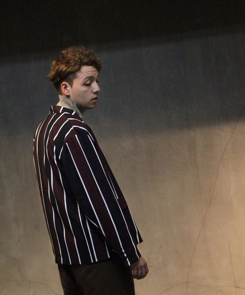 NILWAY（ニルウェイ）の「【Nilway】ドレープポリトロダブルテーラードジャケット（テーラードジャケット・メンズ・ブラック/ベージュ/グレイッシュベージュ/ブラウン/アイボリー/レッド系その他/ベージュ系その他/ブラック系その他・MEDIUM/LARGE/X-LARGE）」の10枚目の写真