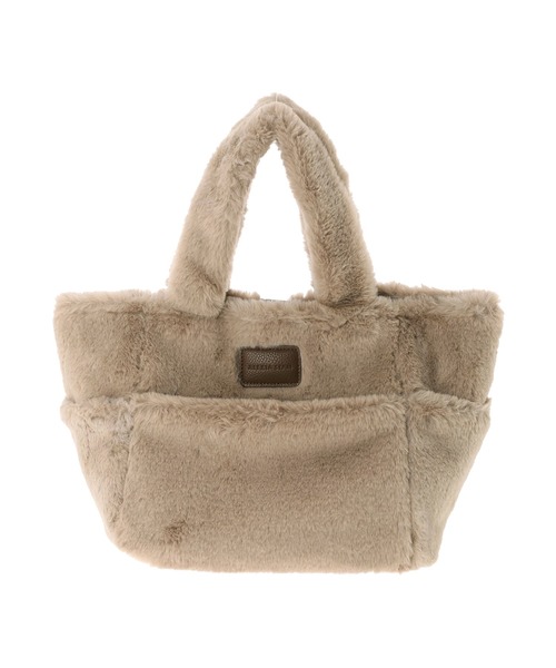 ALEXIA STAM（アリシアスタン）の「Original Buckle Eco Fur Tote Bag/オリジナルバックルエコファーバッグ（トートバッグ・レディース・グレー系その他/ベージュ/グリーン系その他/ラベンダー・FREE）」の12枚目の写真