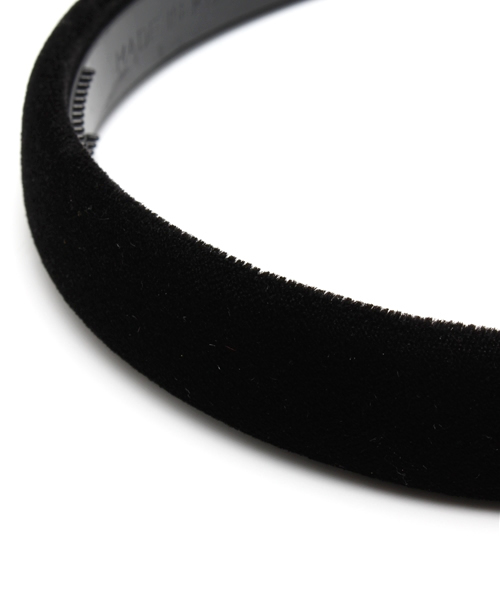 WEGO（ウィゴー）の「WEGO/ベロアカチューシャ（カチューシャ・レディース・ブラック/グリーン/ネイビー/ピンク/ワイン・FREE）」の7枚目の写真