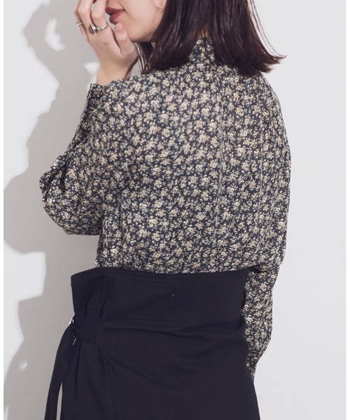 Aunt Marie's（アントマリーズ）の「AUNT MARIE'S コットンツイルラップロングスカート（スカート・レディース・ブラック/ベージュ/ナチュラル・FREE）」の16枚目の写真