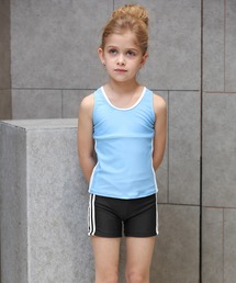 Lace Ladies（レースレディース）の「女児 袖無し セパレート スクール水着 ガールズ（水着）」