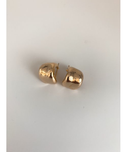 mou(モウ)の「デコボコ歪みピアス(ピアス(両耳用)・レディース・シルバー/ゴールド・FREE)」の7枚目の写真