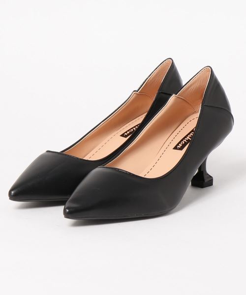 ALM 2way ブロックヒールパンプス STYLEBLOCK(スタイルブロック)の「2WAYかかと折り可能ポイン