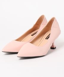 ALM 2way ブロックヒールパンプス STYLEBLOCK パンプス 2WAYチャンキーヒールスクエアトゥパンプス