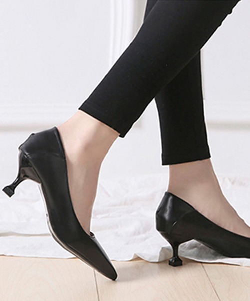 STYLEBLOCK(スタイルブロック)の「2WAYかかと折り可能ポインテッドトゥヒールパンプス(パンプス・レディース・ベージュ/ブラック/ピンク・36/39/35/37/34/38)」の8枚目の写真