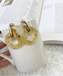 apres jour | 【apres jour×ARIAZ】ドライフラワーリングピアス(ピアス(両耳用))