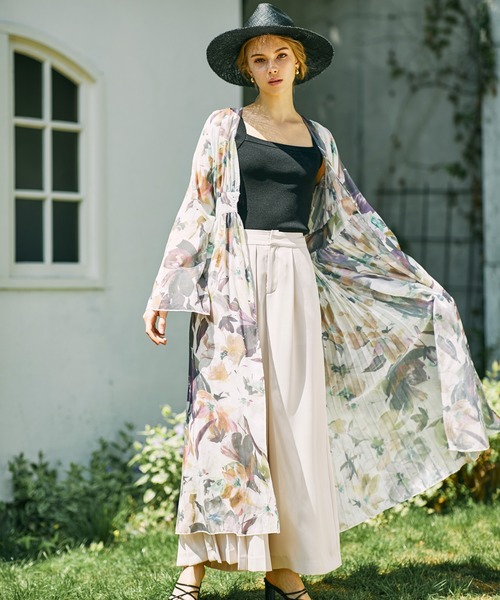 EIMY ISTOIRE（エイミーイストワール）の「シンプルリブタンクトップ（タンクトップ・レディース・ホワイト/ブラック/サックスブルー/ピンク/オレンジ/ミント/ラベンダー・FREE）」の18枚目の写真