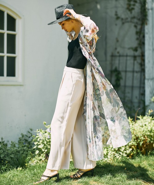 EIMY ISTOIRE（エイミーイストワール）の「シンプルリブタンクトップ（タンクトップ・レディース・ホワイト/ブラック/サックスブルー/ピンク/オレンジ/ミント/ラベンダー・FREE）」の11枚目の写真