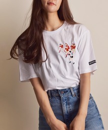 【QUATRE CENT QUINZE/キャトルサンキャーンズ】LEGEND EMBROIDERY TEE (UN)
