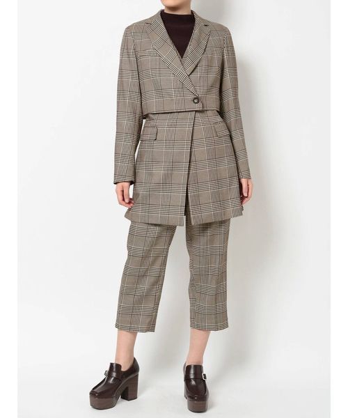 dazzlin（ダズリン）の「コンパクトショートジャケット（テーラードジャケット・レディース・その他1/キャメル/ブラック・FREE）」の20枚目の写真