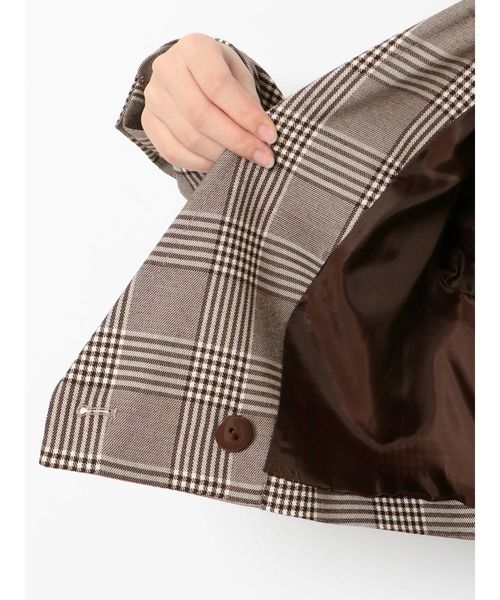 dazzlin（ダズリン）の「コンパクトショートジャケット（テーラードジャケット・レディース・その他1/キャメル/ブラック・FREE）」の11枚目の写真